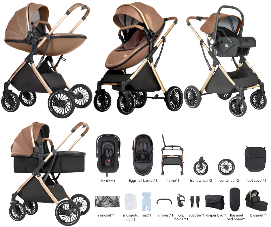 Royal 3-in-1 Stroller