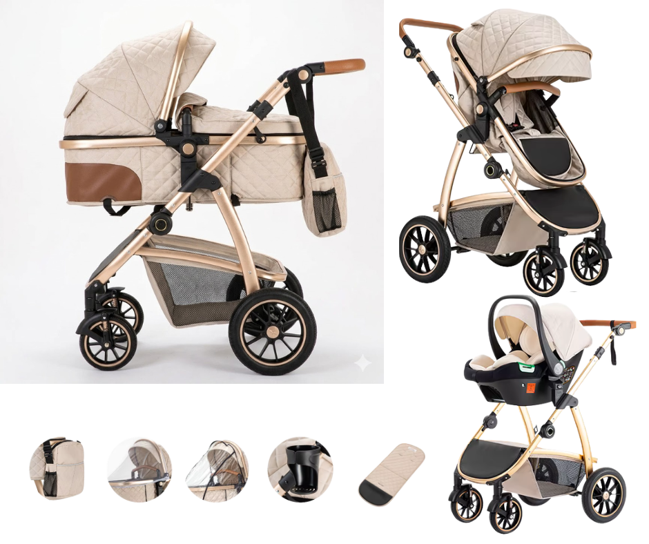 Lastenrattaat 3 in 1 Gcarebb