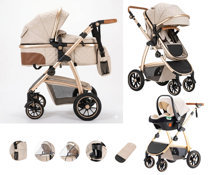 Lastenrattaat 3 in 1 Gcarebb