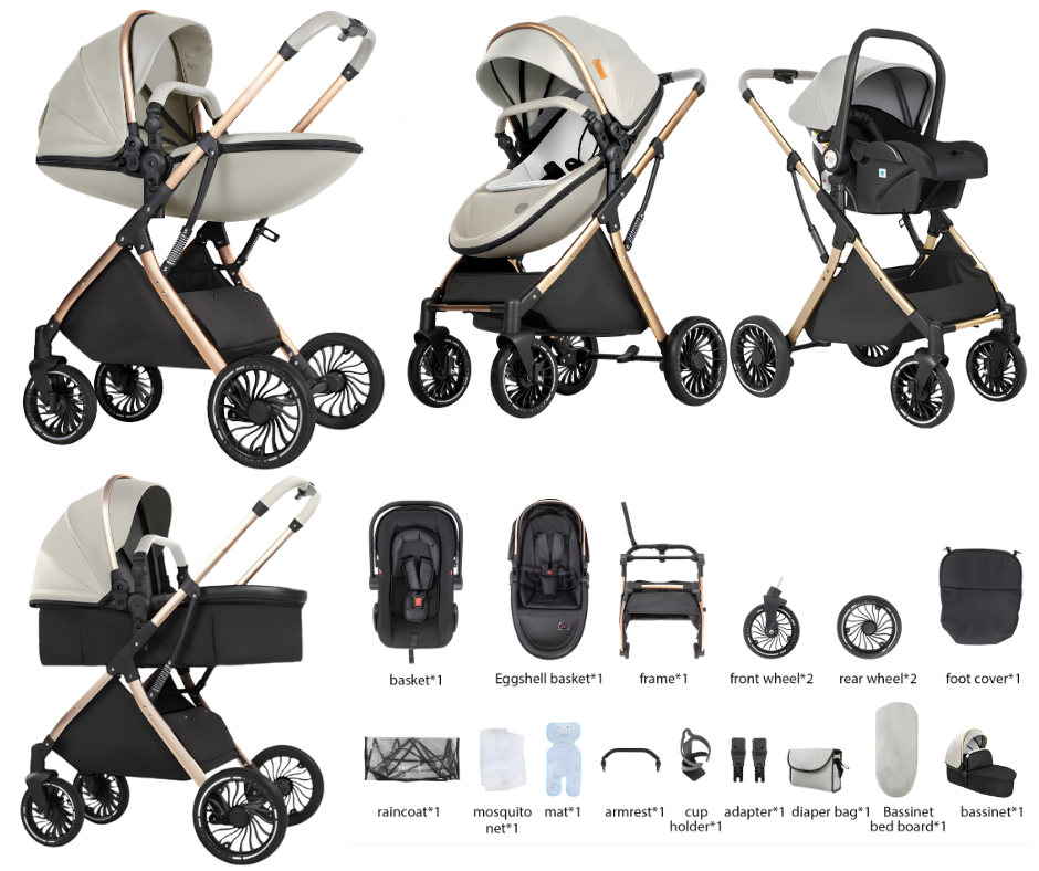 Royal 3-in-1 Stroller