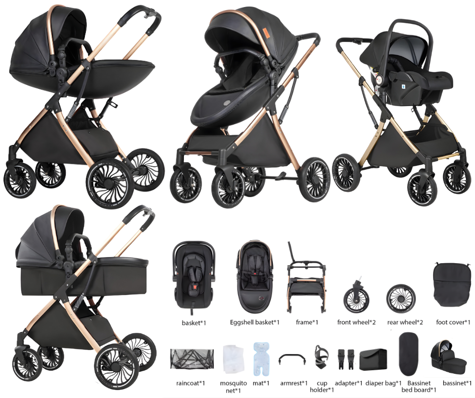 Royal 3-in-1 Stroller