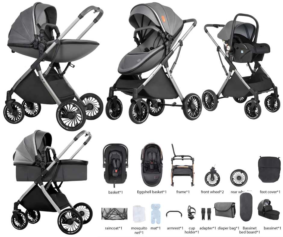 Royal 3-in-1 Stroller