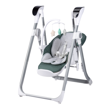 FreeON Oli Deluxe 2in1 -syöttötuoli ja sähkökiikku