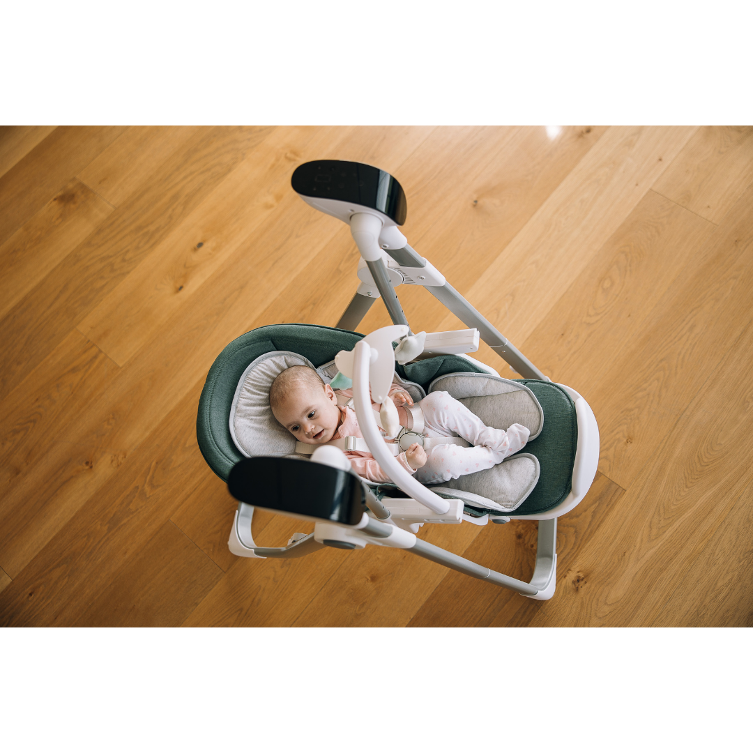 FreeON Oli Deluxe 2in1 -syöttötuoli ja sähkökiikku