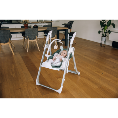 FreeON Oli Deluxe 2in1 -syöttötuoli ja sähkökiikku