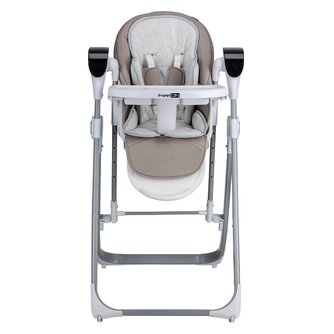 FreeON Oli Deluxe 2in1 -syöttötuoli ja sähkökiikku
