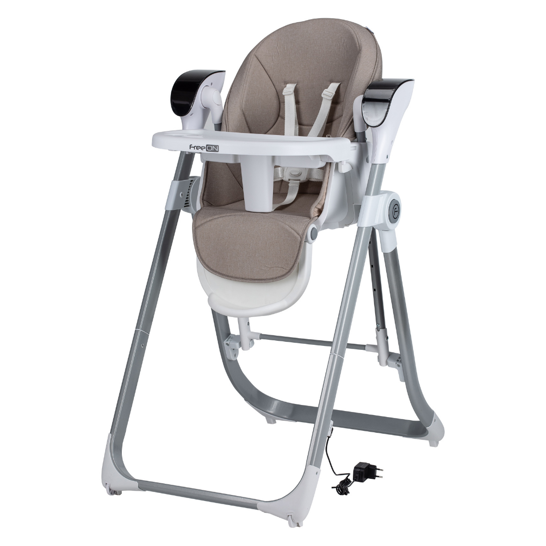 FreeON Oli Deluxe 2in1 -syöttötuoli ja sähkökiikku