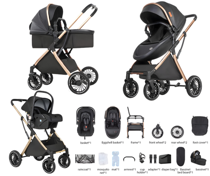 Royal 3-in-1 yhdistelmävaunut | Kuninkaallista mukavuutta