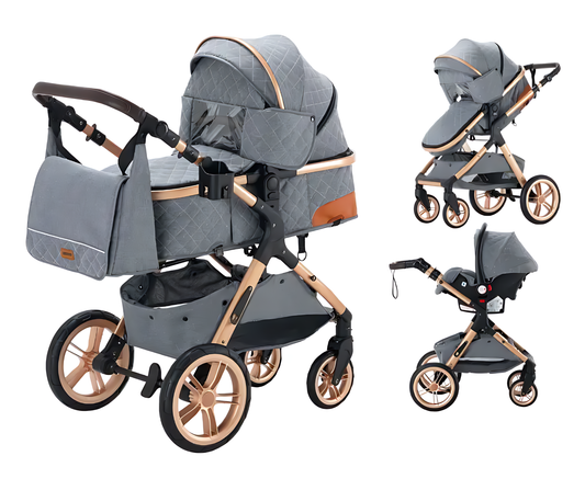 Lastenrattaat 3 in 1 Sininen Elovia