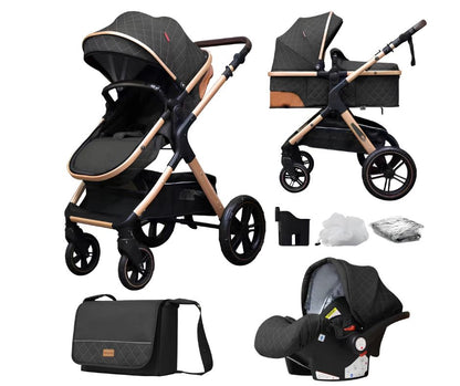 Elovia 3-in-1 yhdistelmävaunut | Harmaa