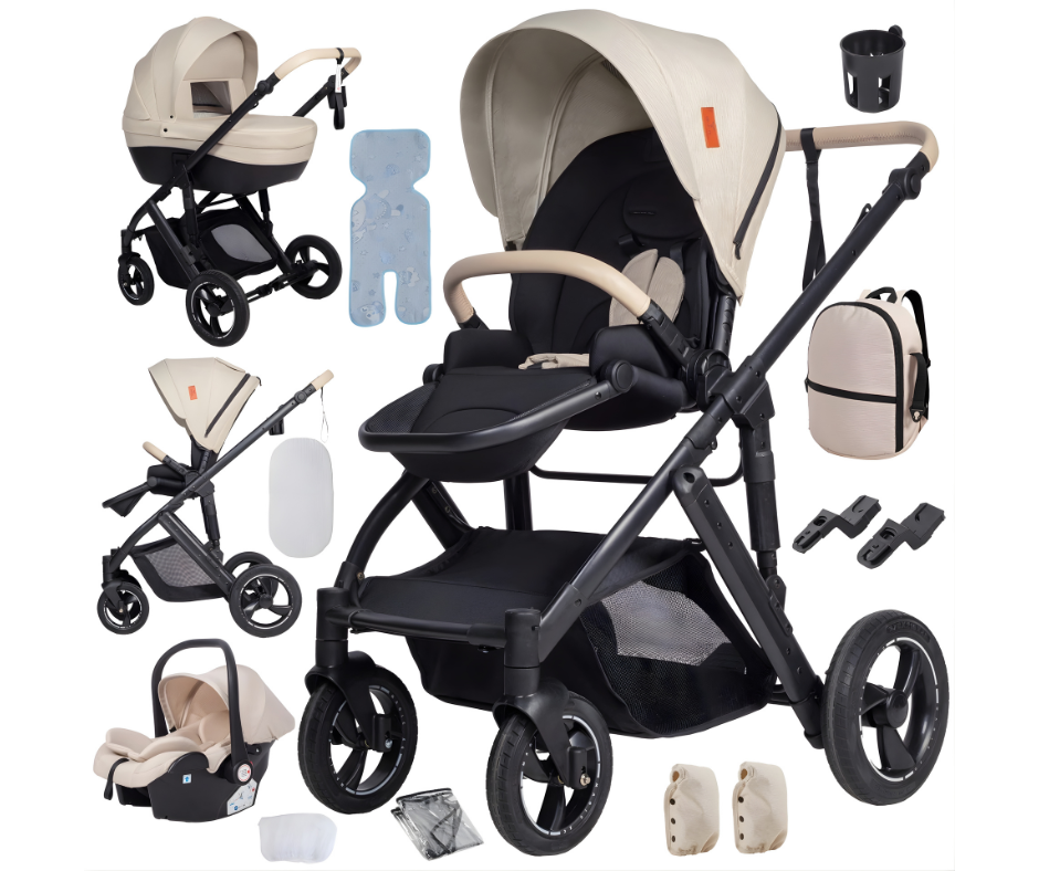 Ylelliset 3-in-1-yhdistelmävaunut