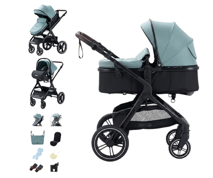 Elovia Solid 3-in-1 yhdistelmävaunut | Tukeva ja tyylikäs valinta