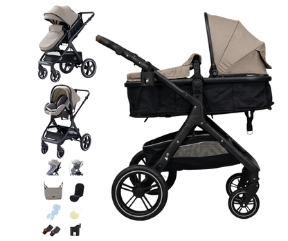 Elovia Solid 3-in-1 yhdistelmävaunut | Tukeva ja tyylikäs valinta