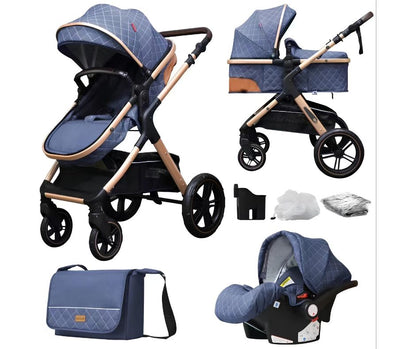 Elovia 3-in-1 yhdistelmävaunut | Harmaa
