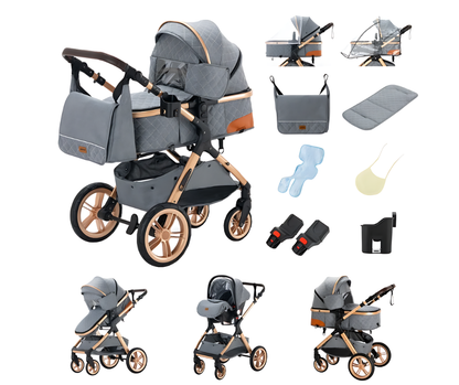 Elovia 3-in-1 Lastenrattaat