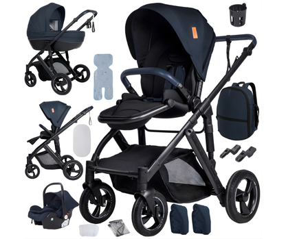 Ylelliset 3-in-1-yhdistelmävaunut