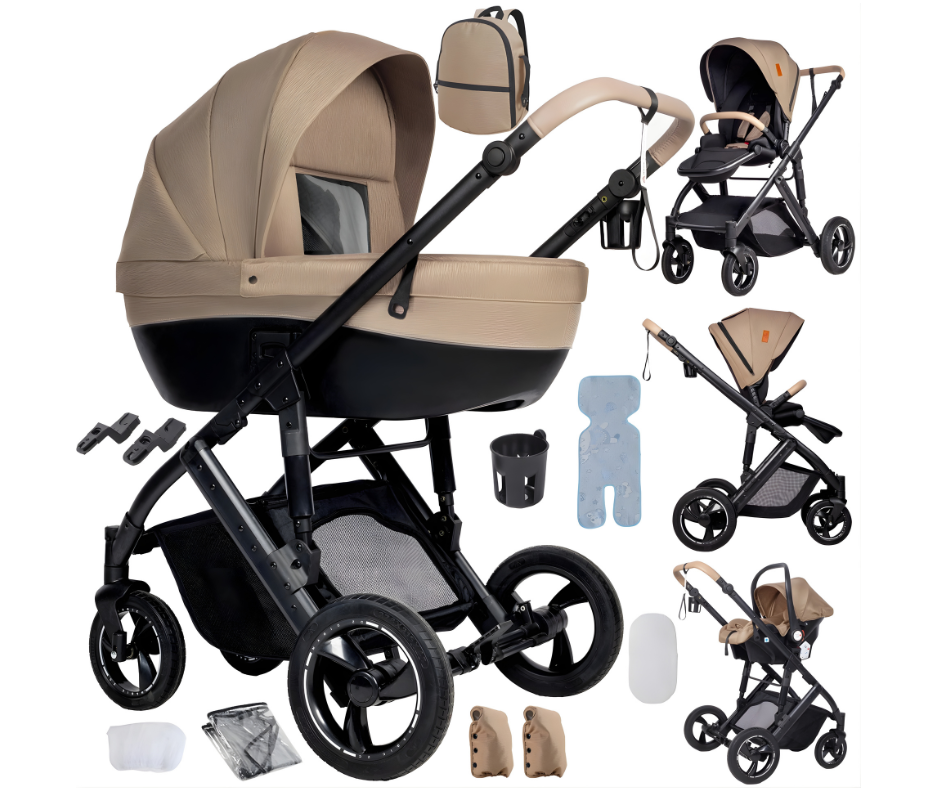 Ylelliset 3-in-1-yhdistelmävaunut