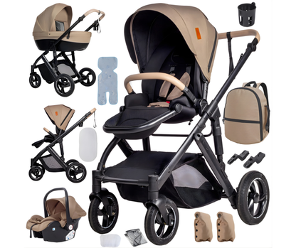 Ylelliset 3-in-1-yhdistelmävaunut