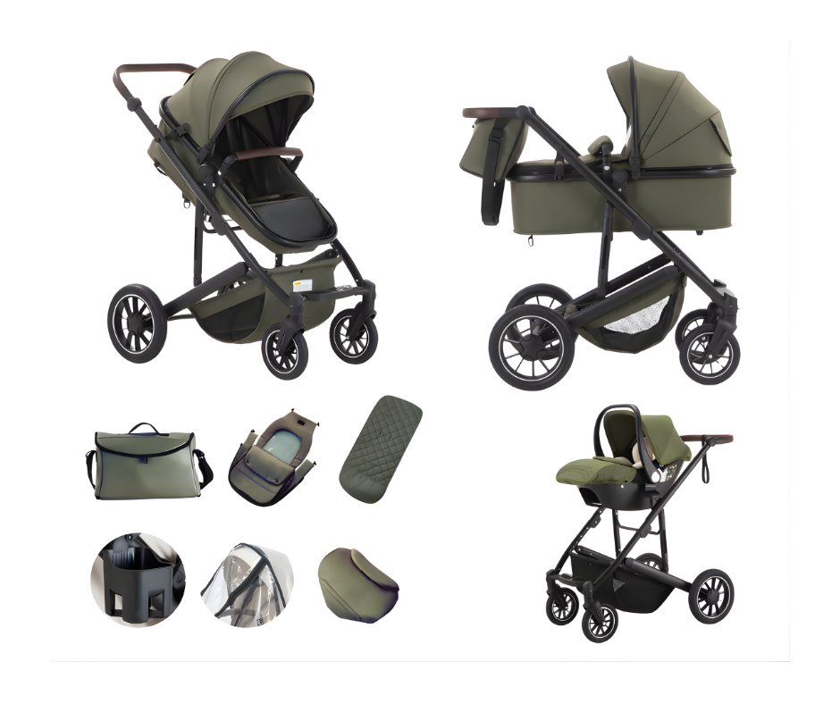 Lastenrattaat 3 in 1 