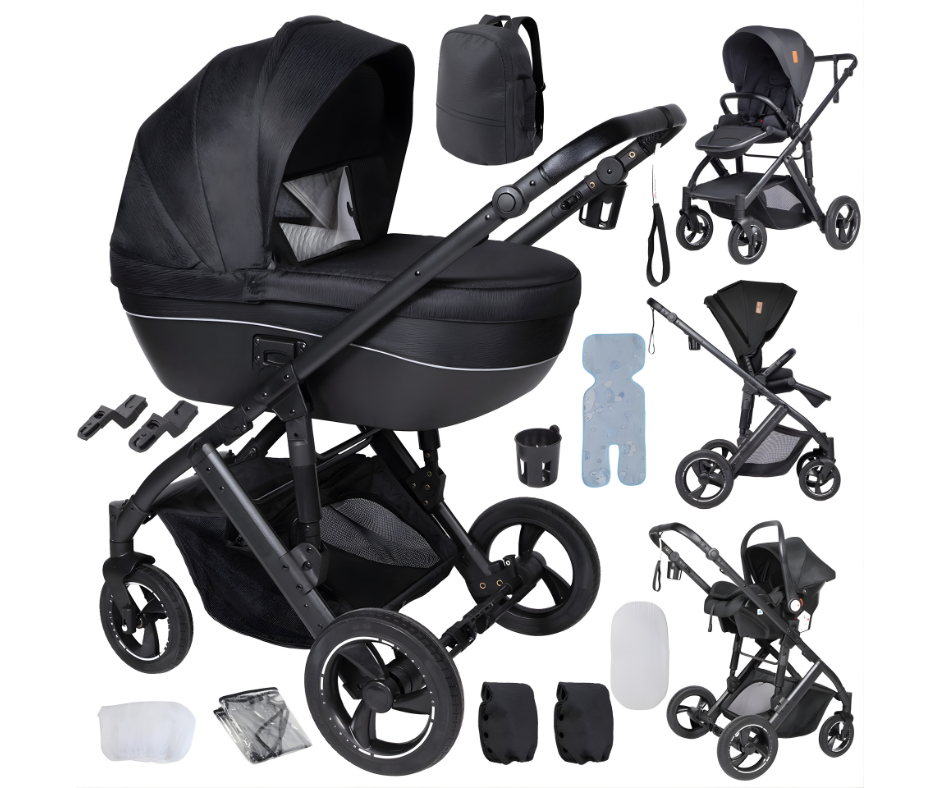 Ylelliset 3-in-1-yhdistelmävaunut