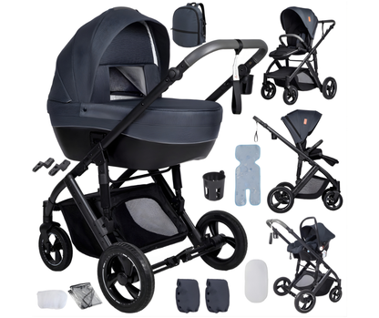 Ylelliset 3-in-1-yhdistelmävaunut