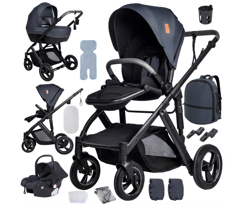 Ylelliset 3-in-1-yhdistelmävaunut