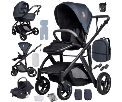 Ylelliset 3-in-1-yhdistelmävaunut