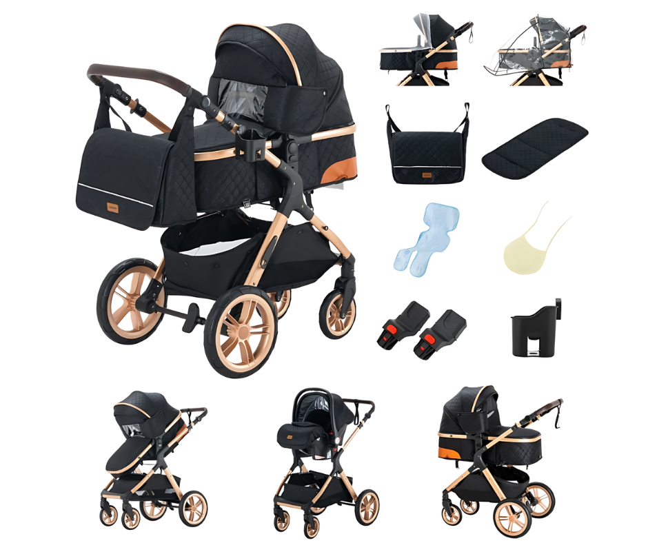 Elovia 3-in-1 Lastenrattaat