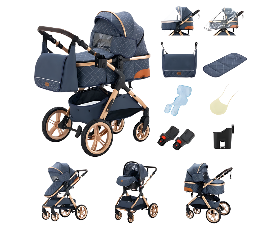 Elovia 3-in-1 Lastenrattaat