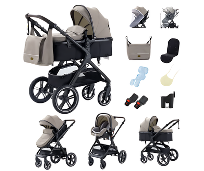 Elovia Solid 3-in-1-yhdistelmävaunut