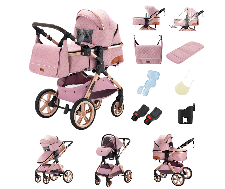 Elovia 3-in-1 Lastenrattaat