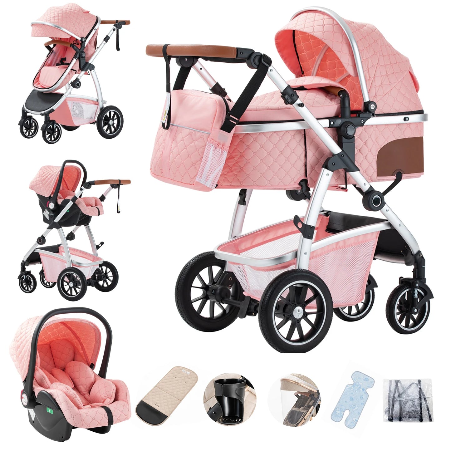 Lastenrattaat 3 in 1 Gcarebb