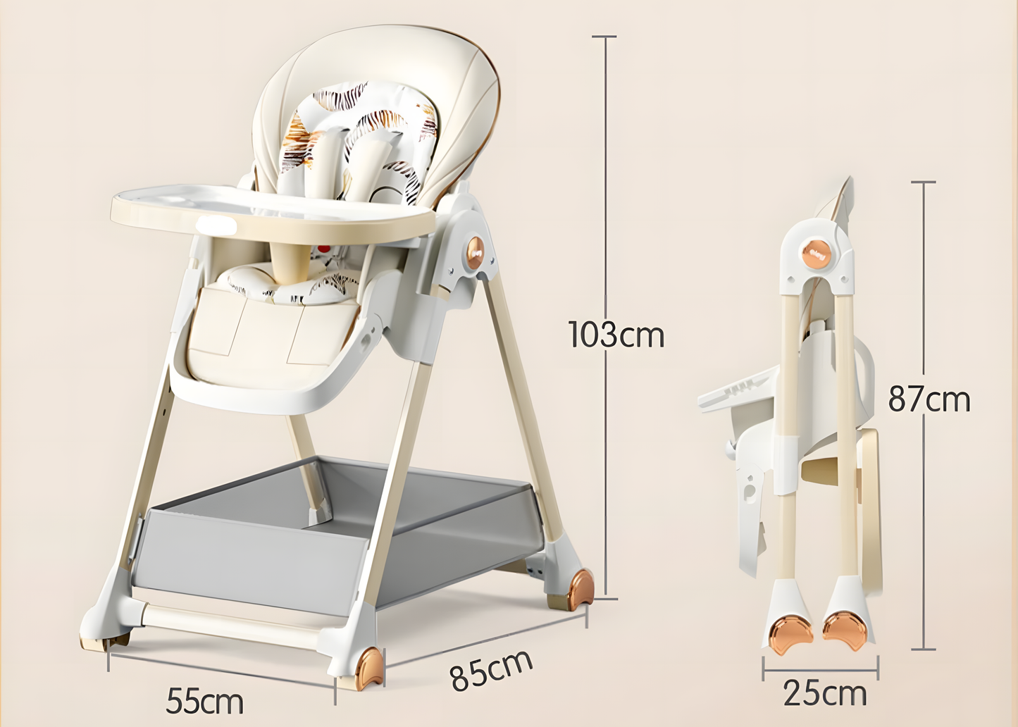 Vauvan syöttötuoli