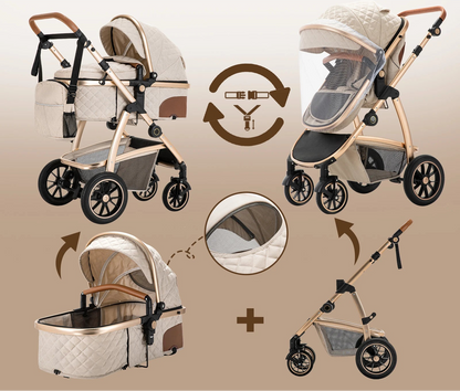 Lastenrattaat 3 in 1 Gcarebb