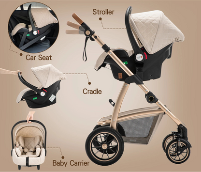 Lastenrattaat 3 in 1 Gcarebb