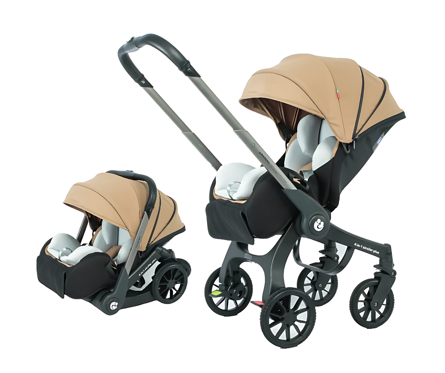 Kokoontaitettavat vaunut