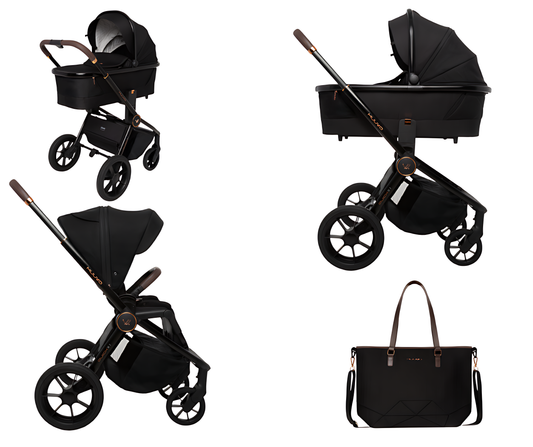 MUUVO Quick SE 2 CHROMIUM Black -lastenrattaat