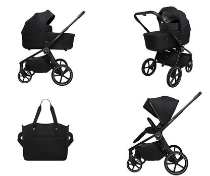 MUUVO Five Black Deep -lastenrattaat