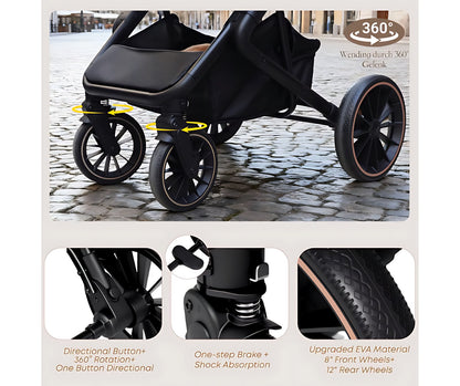 BabyVoyage Vauvanrattaat 4 yhdessä