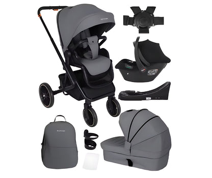 BabyVoyage Vauvanrattaat 4 yhdessä + Sähköinen vauvankeinu 3 yhdessä