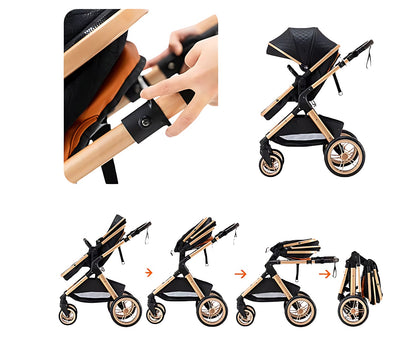 Lastenrattaat 3 in 1 Sininen Elovia